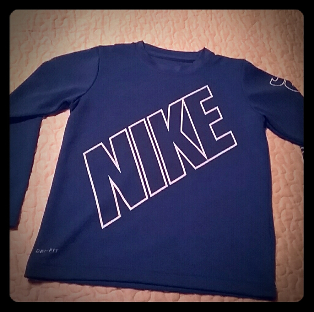 Youth Nike Dri-fit long sleeve shirt